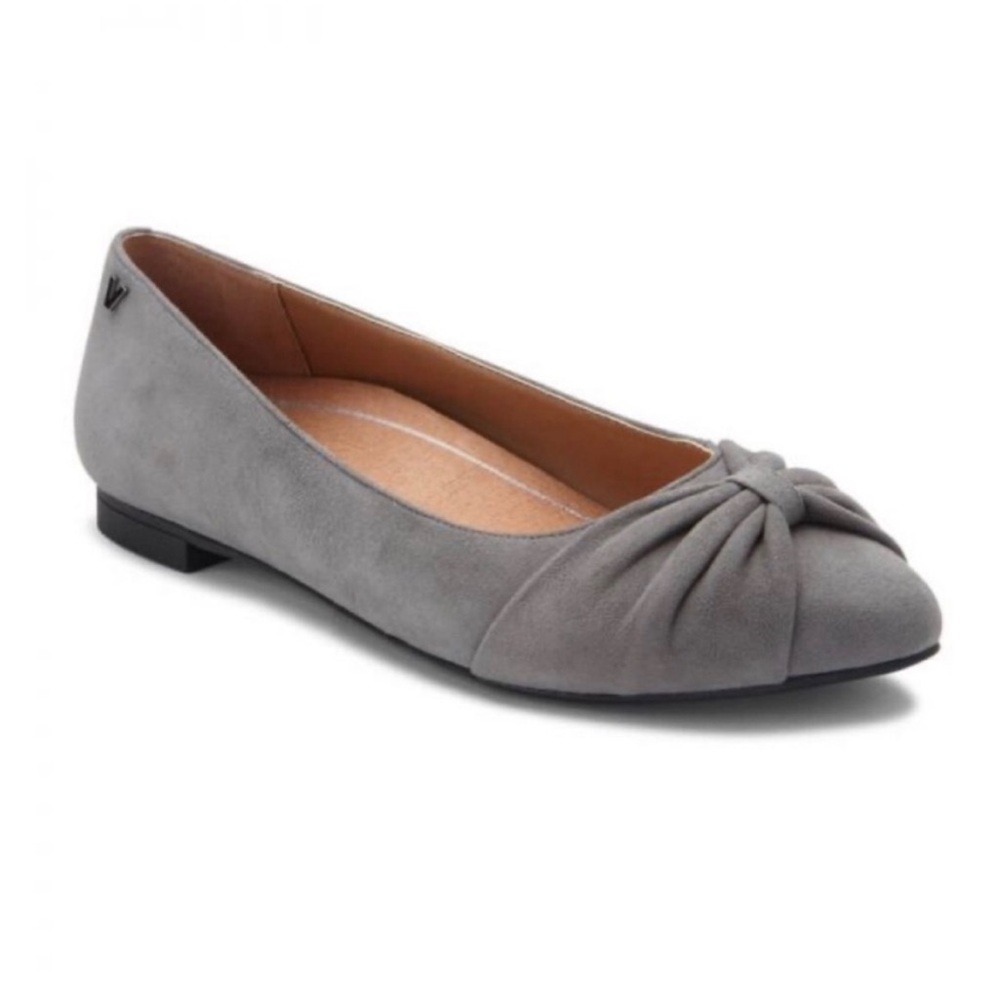 Vionic Gramercy Ballet Flat grey/charcoal Size 8 nwot